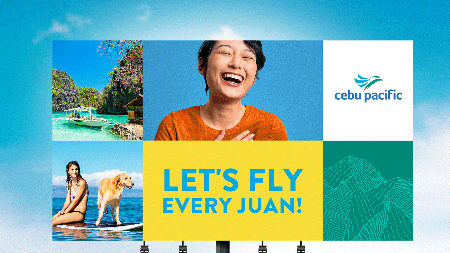 Image with a sample billboard that is changing the contents.