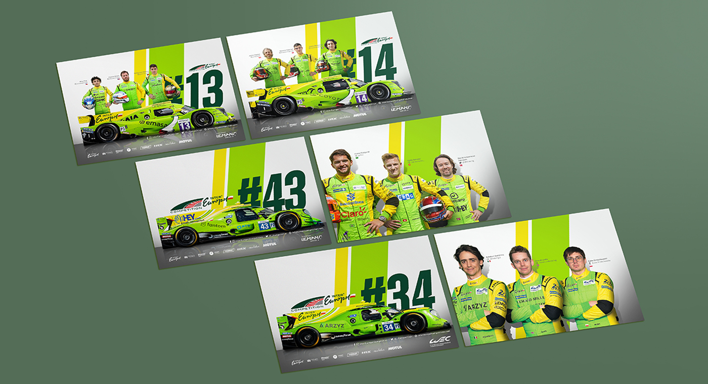 The rest of IEC autograph cards.