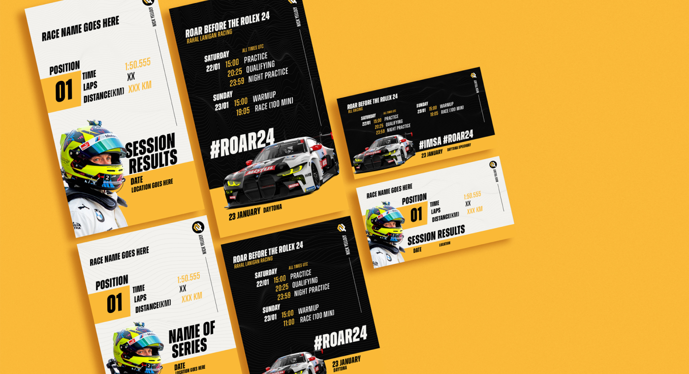 Overview of Nick Yelloly template. 